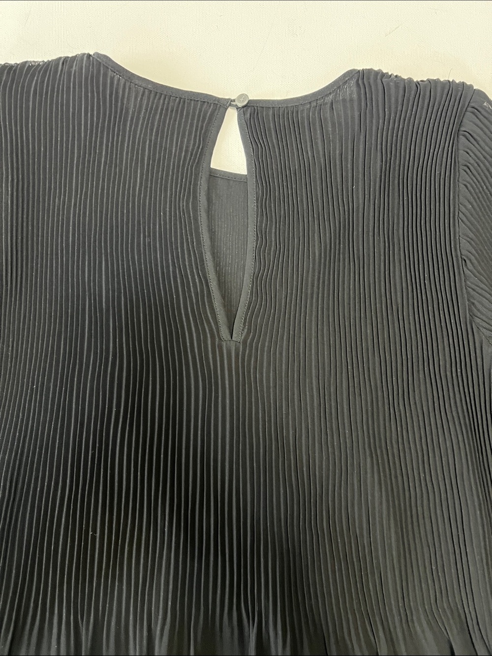 Wilfred Black Pleated Long Sleeve Blouse - Picture 5 of 7